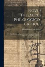 Novus Thesaurus Philologico-criticus af Johann Friedrich Schleusner