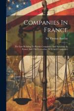 Companies In France af Thomas Barclay