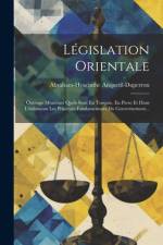 Législation Orientale af Abraham-Hyacinthe Anquetil-Duperron