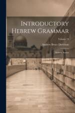 Introductory Hebrew Grammar af Andrew Bruce Davidson