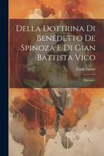 Della Dottrina Di Benedetto De Spinoza E Di Gian Battista Vico af Carlo Sarchi