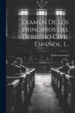 Examen De Los Principios Del Derecho Civil Español, 1... af Pablo Gorosabel