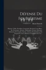 Défense Du Fouriérisme af Henri Dameth