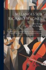 Mélanges Sur Richard Wagner af Albert Soubies
