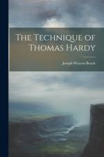 The Technique of Thomas Hardy af Joseph Warren Beach