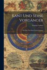 Kant Und Seine Vorgänger af Goswin Uphues