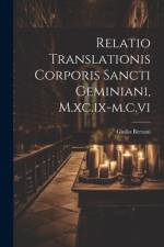 Relatio Translationis Corporis Sancti Geminiani, M.xc.ix-m.c.vi af Giulio Bertoni