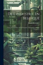 De L'industrie En Belgique af Natalis Briavoinne