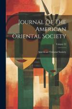 Journal Of The American Oriental Society; Volume 32 af American Oriental Society
