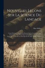 Nouvelles Leçons Sur La Science Du Langage af Max MÃ¼ller