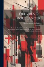 Oeuvres De Boullanger af Nicolas Antoine Boulanger