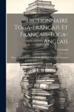 Dictionnaire Toga-Français Et Français-Toga-Anglais af A Colomb
