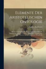 Elemente Der Aristotelischen Ontologie af Nicolaus Kaufmann