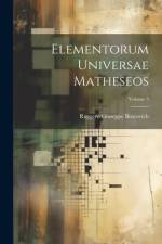 Elementorum Universae Matheseos; Volume 3 af Ruggero Giuseppe Boscovich