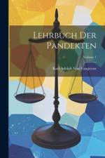 Lehrbuch Der Pandekten; Volume 1 af Karl Adolph Von Vangerow