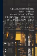 Celebration of the Thirty-fifth Anniversary of the Orange Valley Church of Orange, New Jersey af New Jersey Orange Valley Chu Orange