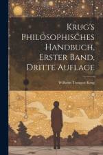 Krug's philosophisches Handbuch, erster Band, dritte Auflage af Wilhelm Traugott Krug