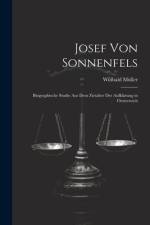 Josef Von Sonnenfels af Wilibald MÃ¼ller