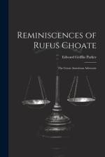 Reminiscences of Rufus Choate af Edward Griffin Parker