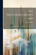 Die Nationalökonomie af Albert SchÃ¤ffle