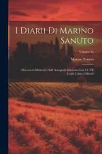 I Diarii Di Marino Sanuto af Marino Sanuto