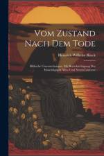Vom Zustand Nach Dem Tode af Heinrich Wilhelm Rinck