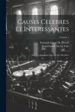 Causes Celebres Et Interessantes af FranÃ§ois Gayot de Pitaval