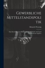 Gewerbliche Mittelstandspolitik af Heinrich Waentig