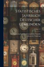 Statistisches Jahrbuch Deutscher Gemeinden; Volume 12 af Deutscher StÃ¤dtetag