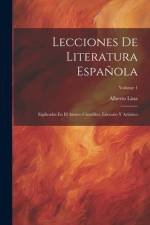 Lecciones De Literatura Española af Alberto Lista