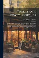 Traditions Tératologiques af Jules Berger De Xivrey