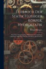 Lehrbuch Der Statik Flüssiger Körper, Hydrostatik af Richard Klimpert