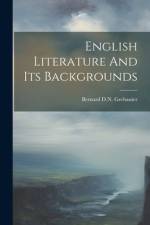 English Literature And Its Backgrounds