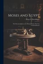 Moses and Egypt af Henry S Noerdlinger