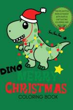 Dino Merry Christmas Coloring Book for Kids af Brooke Tatum