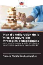 Plan d'amélioration de la mise en ¿uvre des stratégies pédagogiques af Franncis Mendiz Sanchez Sanchez