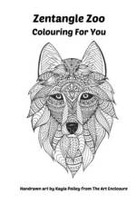 Zentangle Zoo Coloring for you af Kayla Polley