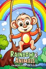 Rainbow and Animals Coloring Book for Kids af Fredrick Torres