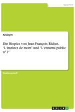 Die Biopics von Jean-François Richet. 