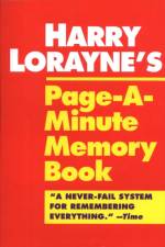 Harry Lorayne's Page-A-Minute Memory Book af Harry Lorayne