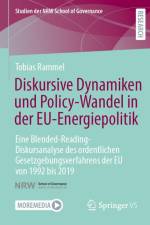 Diskursive Dynamiken und Policy-Wandel in der EU-Energiepolitik af Tobias Rammel