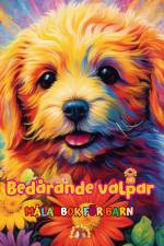 Bedårande valpar - Målarbok för barn - Kreativa och roliga scener med skrattande hundar af Kidsfun Editions