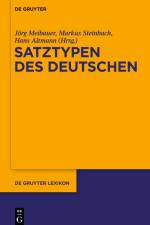 Satztypen des Deutschen af Jörg Meibauer