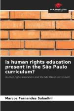 Is human rights education present in the São Paulo curriculum? af Marcos Fernandes Sabadini