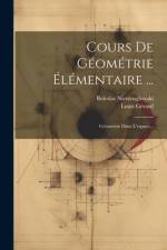 Cours De Géométrie Élémentaire ... af Boleslas Niewenglowski
