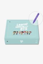 Learn! KOREAN With BTS | 4-Book Set | With Motipen | Korean Learning for Basic Learners | With Korean Keyboard Stickers