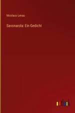 Savonarola: Ein Gedicht
