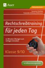 Rechtschreibtraining für jeden Tag Klasse 9/10 af Susanne Günther