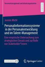 Personalinformationssysteme in der Personalentwicklung und im Talent-Management af Jasmin Michl