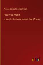 Poésies de Priscien af Priscian